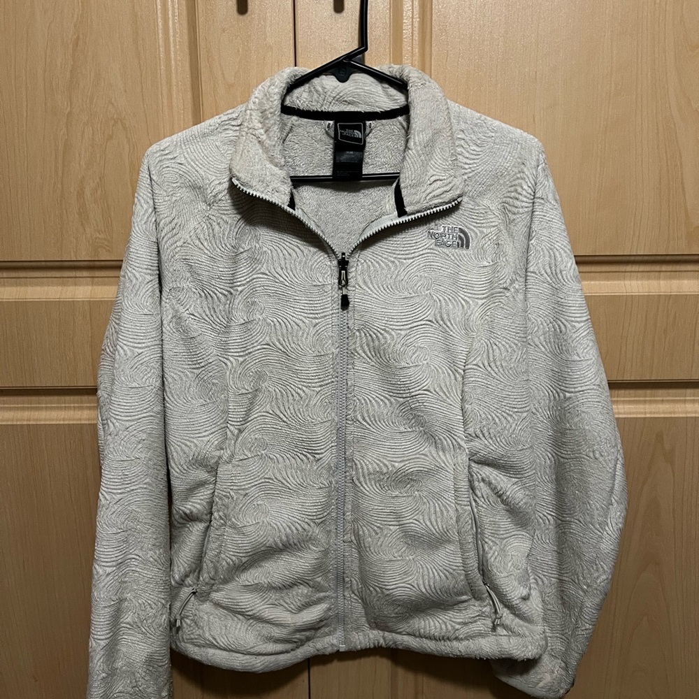 The North Face women's Beige Fleece Jacket M